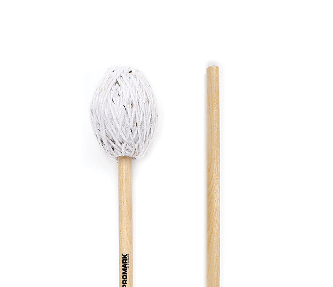Promark Andrew Markworth Hard Marimba Mallet, Promark, Drumsticks & Mallets, Mallet, Birch, 19" x 3", Accessories