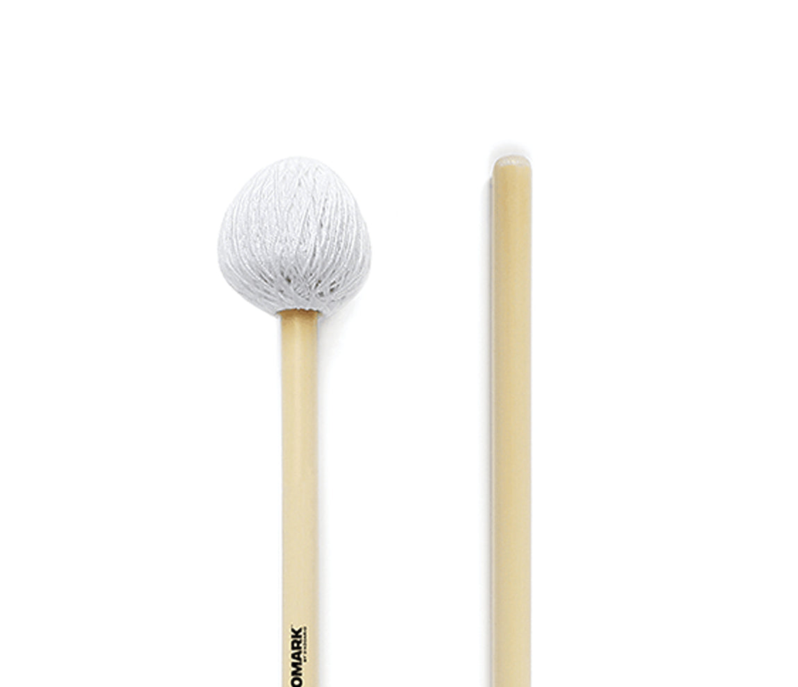 Promark Andrew Markworth Hard Vibraphone Mallet - Rattan, Promark, Drumsticks & Mallets, Mallet, Rattan, 19" x 3", Accessories