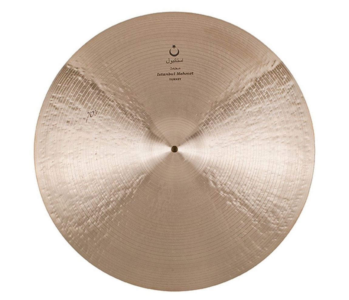 Istanbul Mehmet 70's Nostalgia 24" Ride Sizzle, Istanbul Mehmet, Ride Cymbals, Cymbals, Cymbal Room, Nostalgia Series, 24"