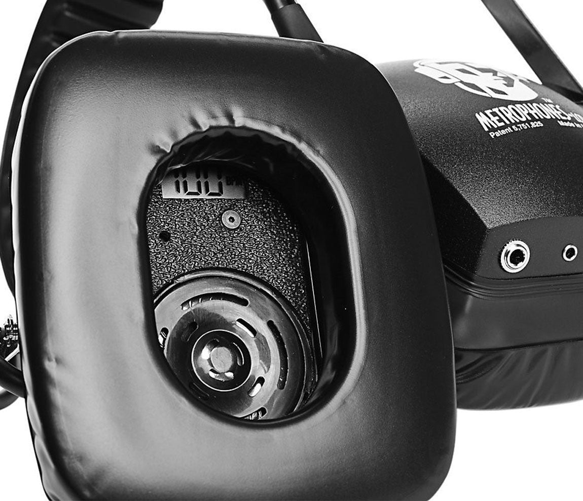 Metrophones Digital LCD Headphones, Metrophones, Special Order, Headphones, Digital LCD, Black