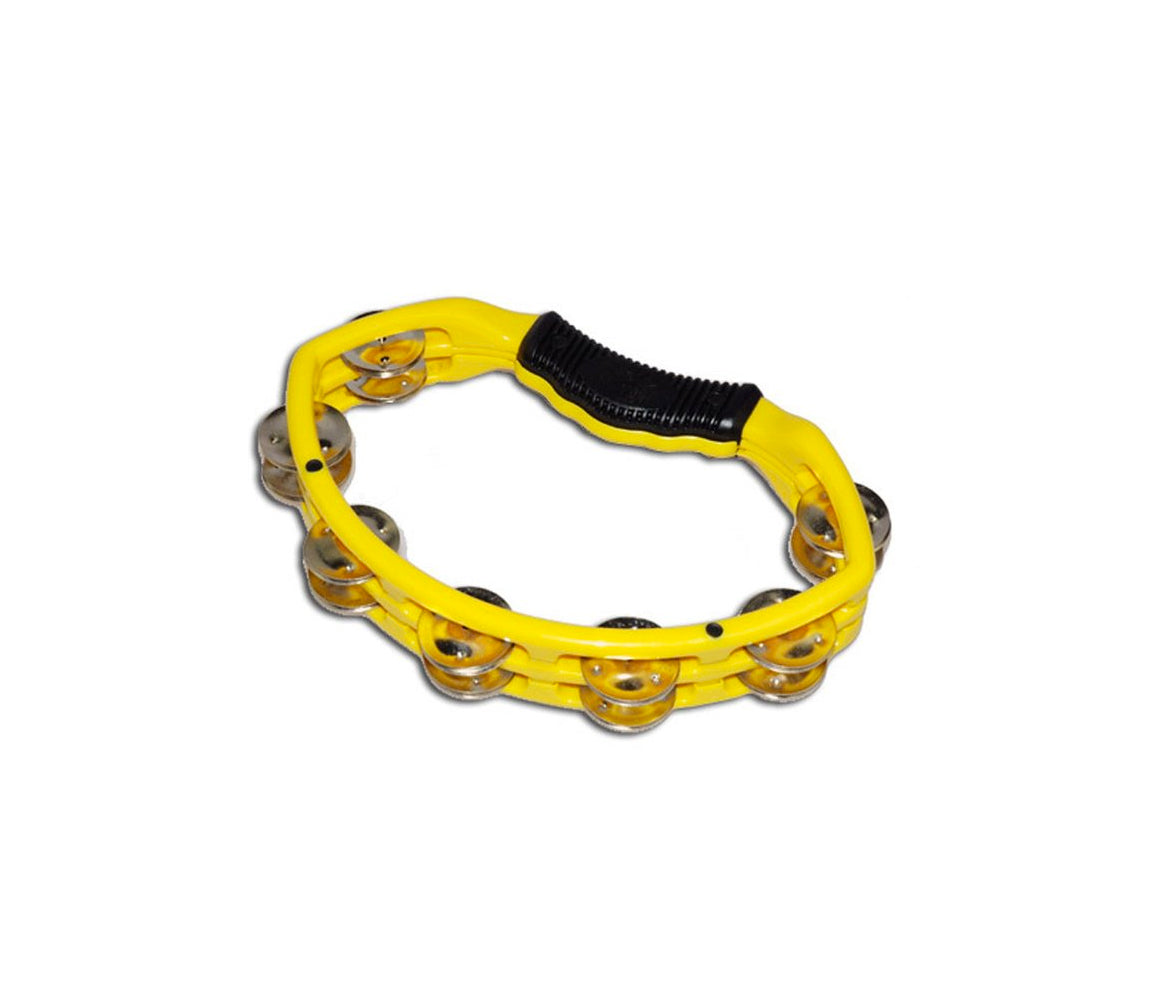 Natal Spirit Tambourine in Yellow, Vendor: Natal, Type: Tambourines & Jingles, Finish: Yellow, NS102TY