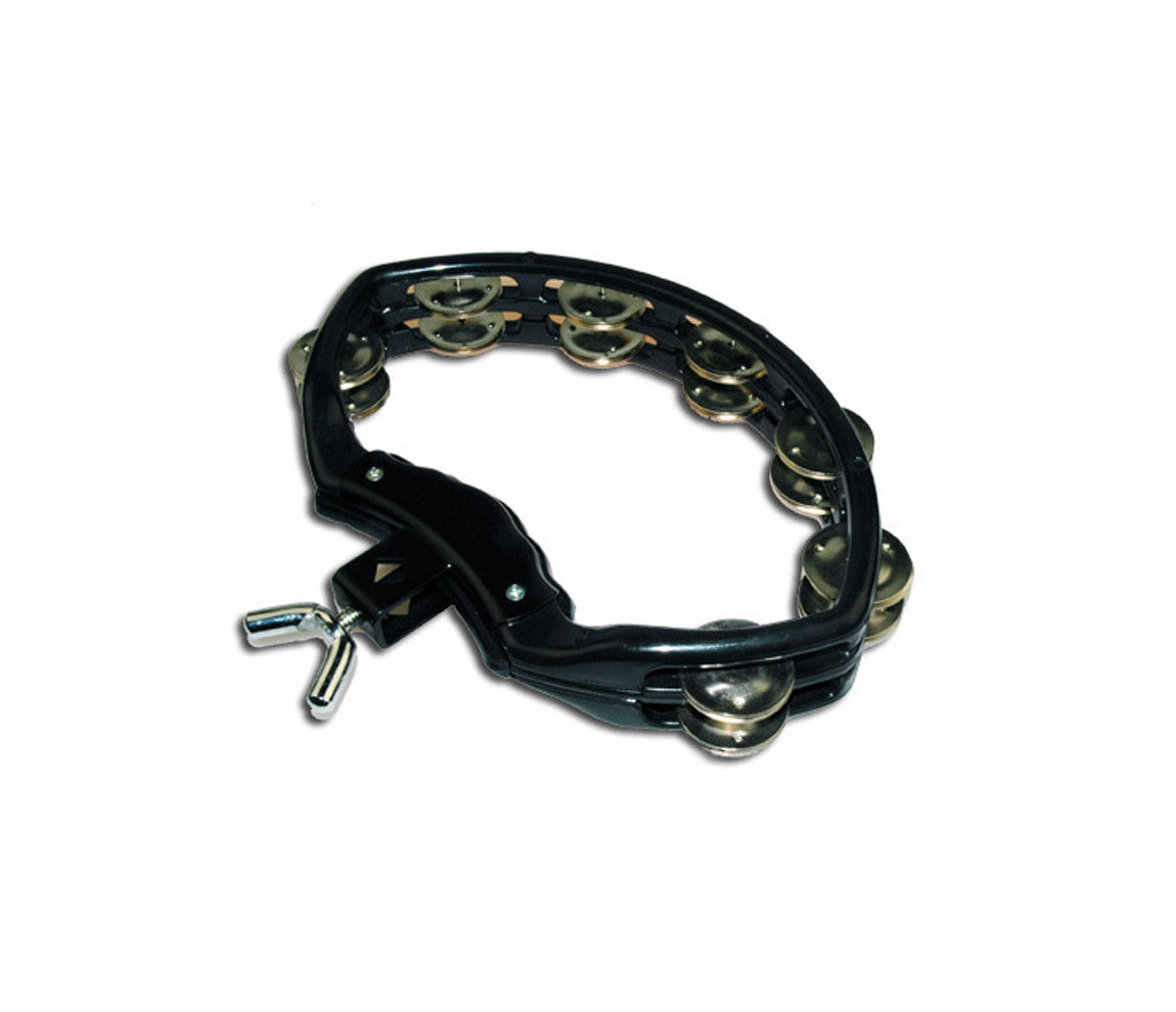 Natal Spirit Drumset Mount Tambourine in Black, Vendor: Natal, Type: Tambourines & Jingles, Finish: Black, NSDT