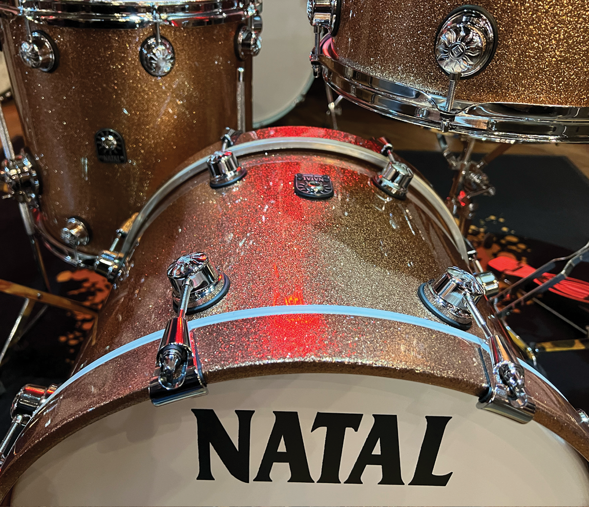Natal Cafe Racer 3-piece Shell Pack in Champagne Sparkle