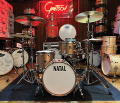 Natal Cafe Racer 3-piece Shell Pack in Champagne Sparkle
