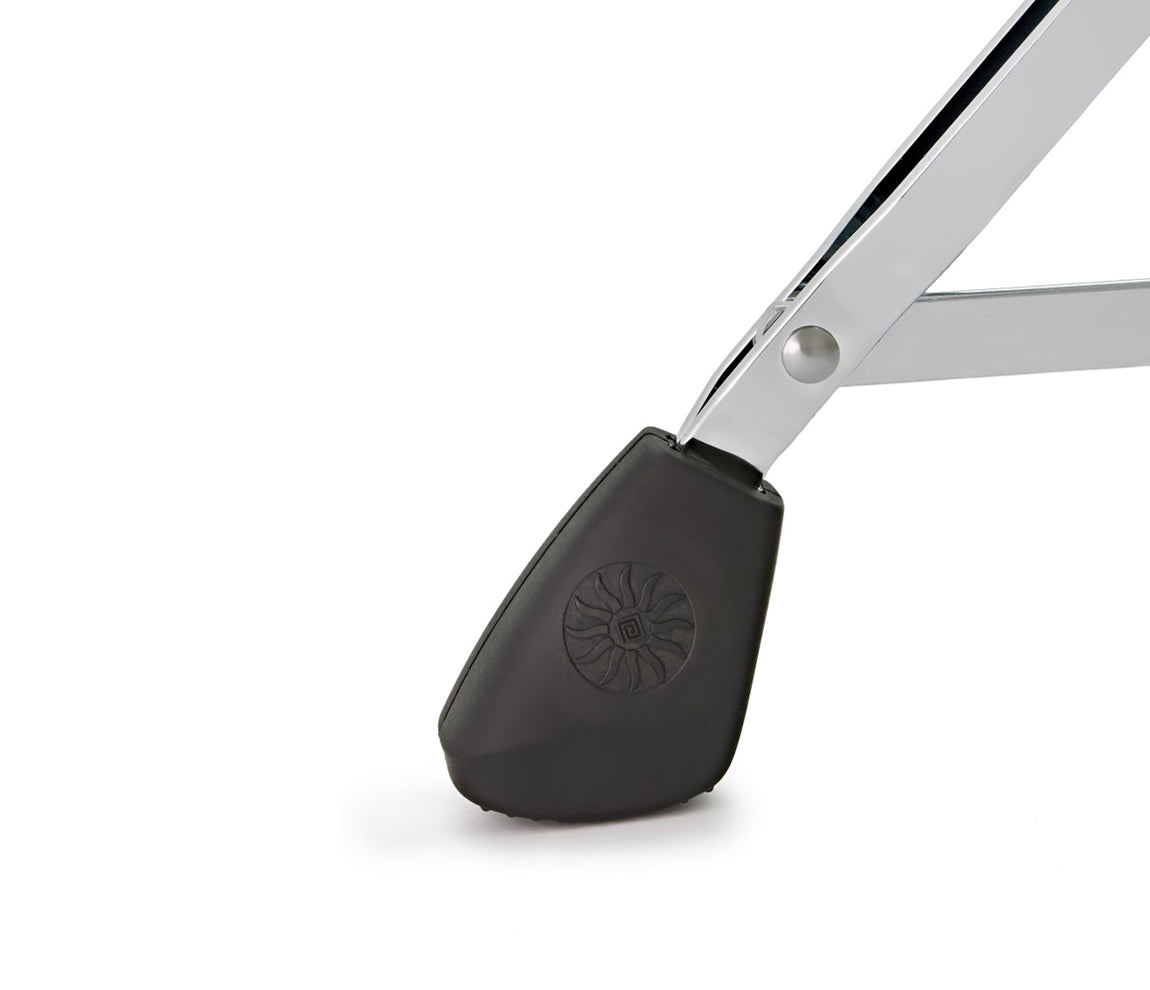 Natal, Drum Throne, Leg Brace, Natal Embedded Logo, Chrome Brace