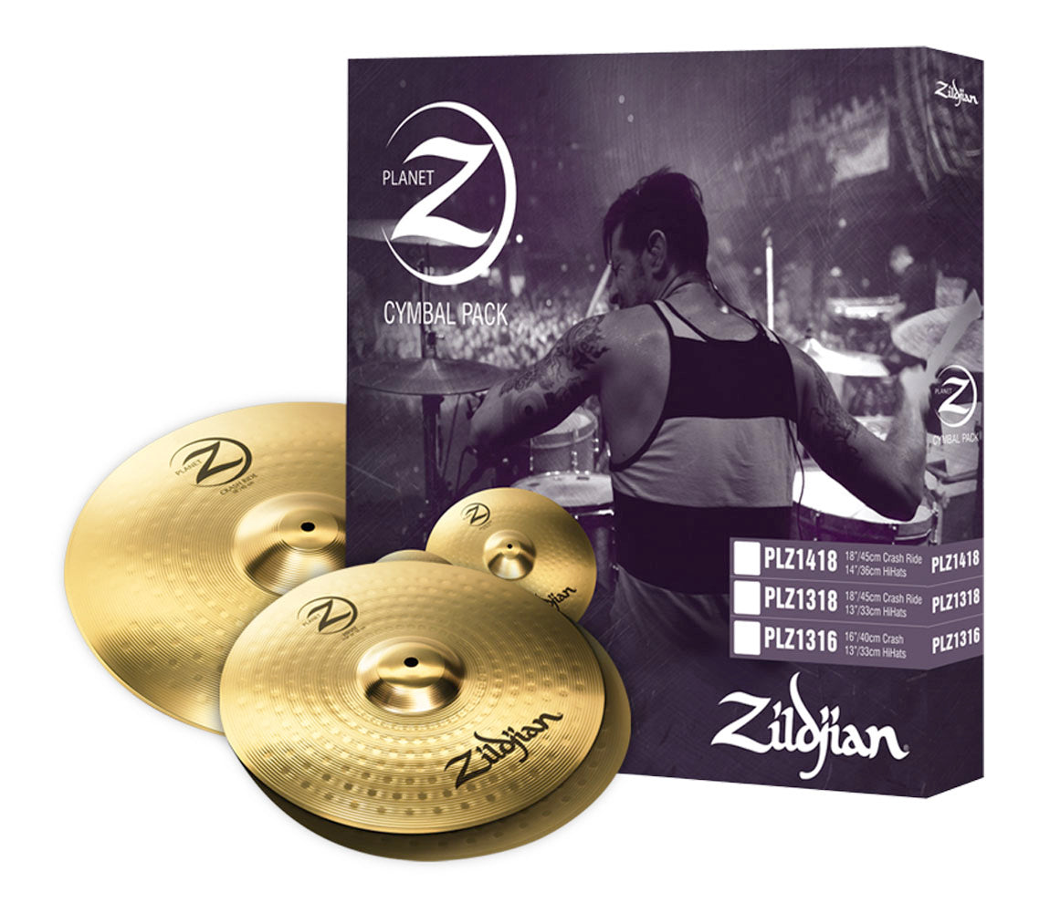 Zildjian PLANET Z 3 PACK PRO (14" HI HAT & 18" CRASH)