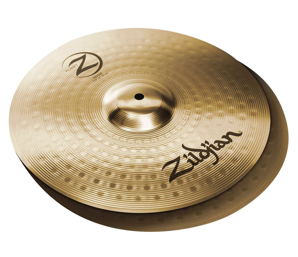 Zildjian 14" Planet Z Hi Hat Pair, Zildjian, 14", Hi Hat Cymbals, Cymbals, Cymbal Room
