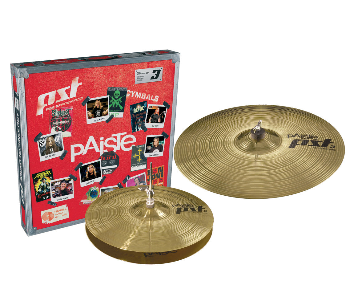 Paiste Pst3 Essential Cymbal Set - 14", 18"