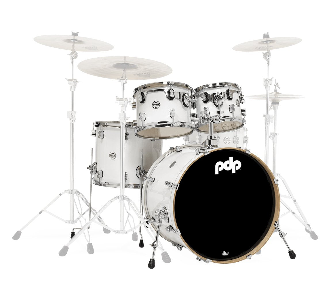 PDP By DW Concept Maple 20" 4PC Shell Pack in Pearlescent White