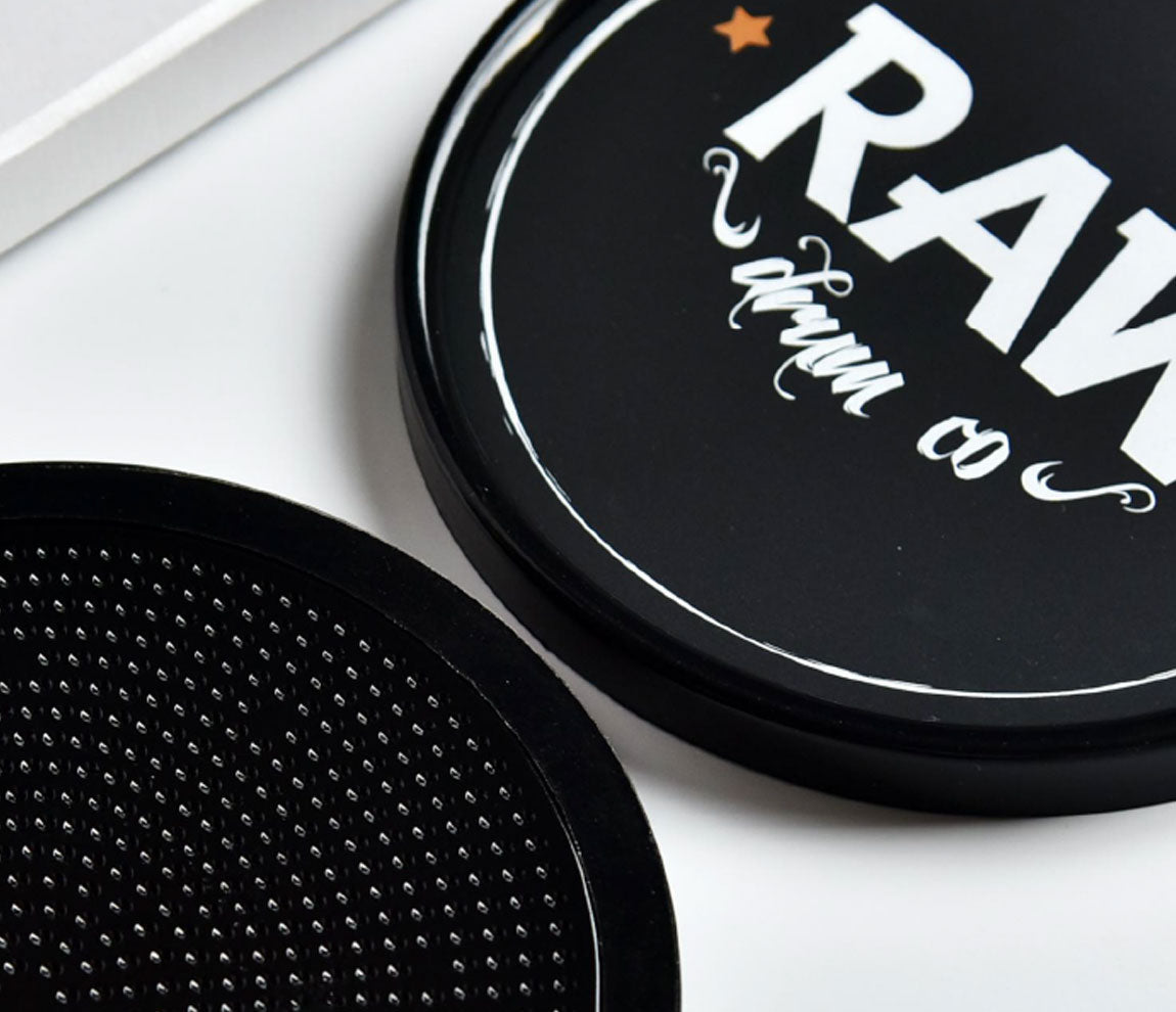 RAW Bold Rock Out Practice Pad, RAW, RAW Drum Co, Practice Pads, 6", Small, Bold Rock Out Pad