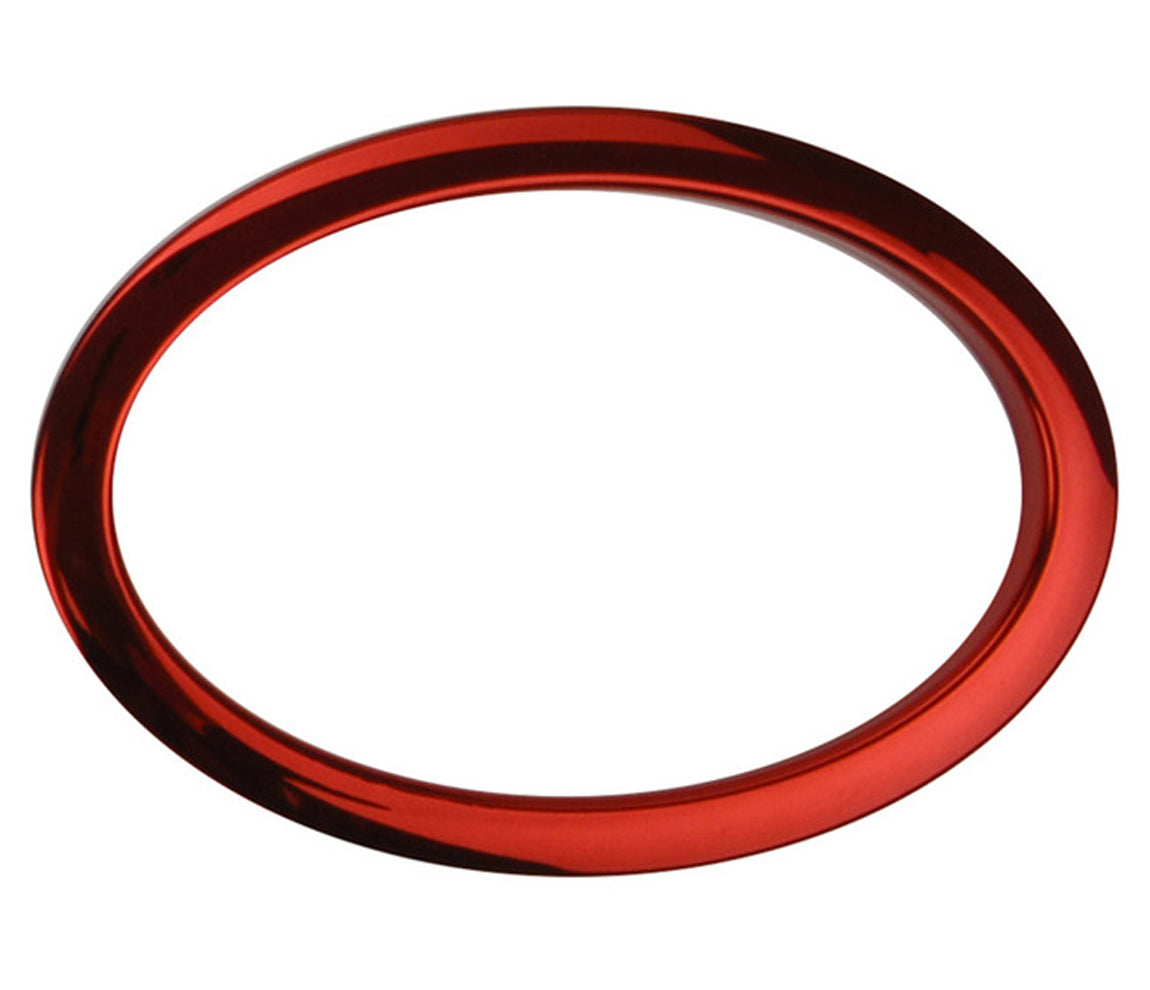 Bass Drum O's 6" RED OVAL, Red, Bass Drum O's