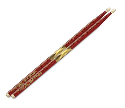 Hot Sticks Red Sparkle Macrolus Series, Hot Sticks, Drumsticks, Macrolus, Red Sparkle, 5A