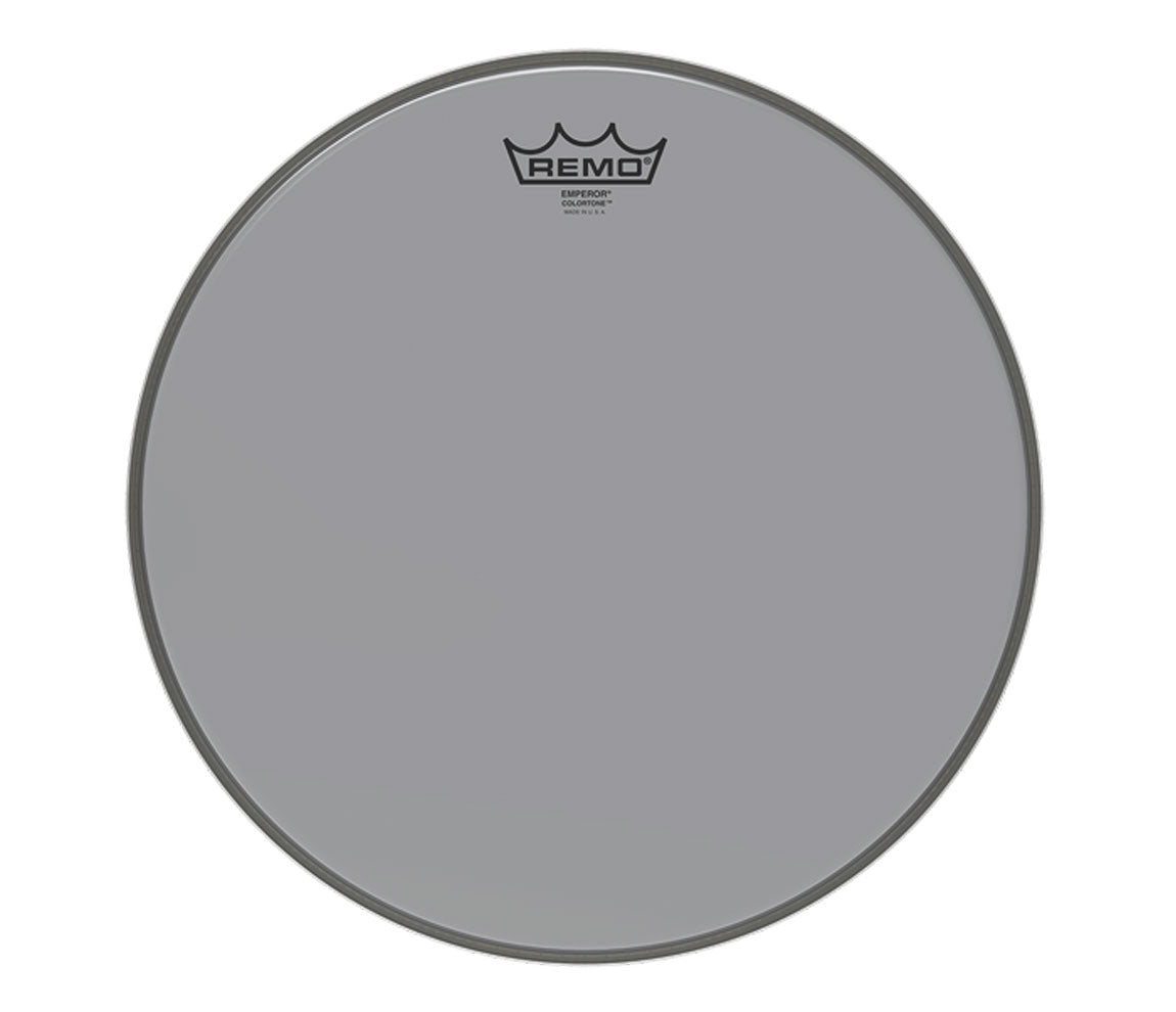 Remo 14" Emperor Smoke Colortone Batter Drum Head, Remo, 14", Smoke, Remo Colortone