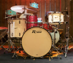 Rogers Covington Series 3pc Shell Pack in White Marine Pearl (22