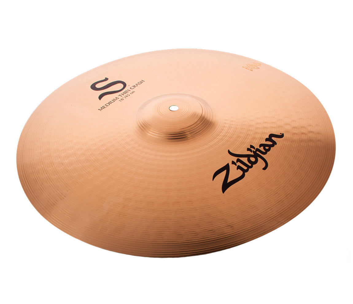 Zildjian 18" S Medium Thin Crash, Zildjian, 18", Crash Cymbals, Cymbals, Cymbal Room