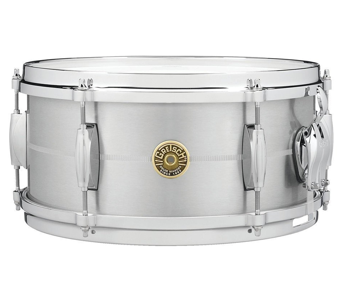 Gretsch USA 14" x 6.5" Solid Aluminium Snare Drum