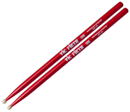 Vic Firth American Custom® SD1 Jr. Drumsticks, Vic Firth, Drumsticks, Red, Drumsticks & Mallets