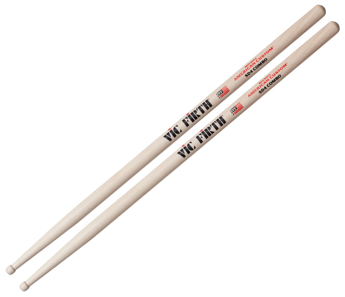 Vic Firth American Custom SD4 Combo Drumsticks, Vic Firth, Drumsticks, Drumsticks & Mallets