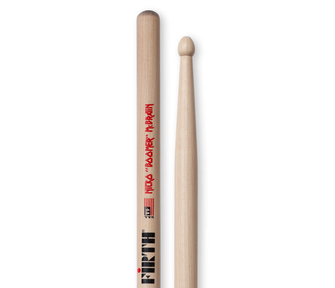 Vic Firth Signature Series -- Nicko McBrain Drumsticks, Vic Firth, Drumsticks, Hickory