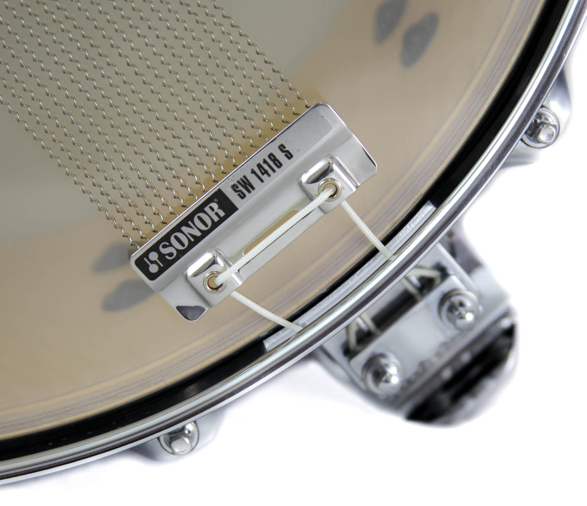 Sonor SQ1 Series 14" x 6.5" Snare Drum in Matte Black, Sonor, Sonor Drums, Snare Drums, 14" x 6.5", Sonor SQ1 Series, Matte Black, Birch Shell