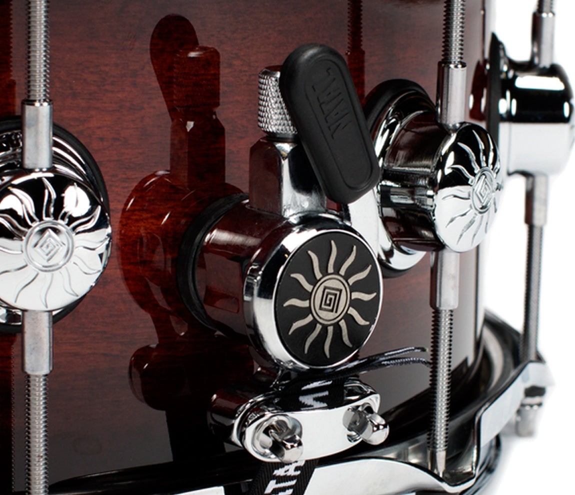 Natal, Snare Drums, STW-S465-EXO1, 14" x 6.5", Natal Cafe Racer Exotic Tulip 14" x 6.5" Snare Drum, Exotic