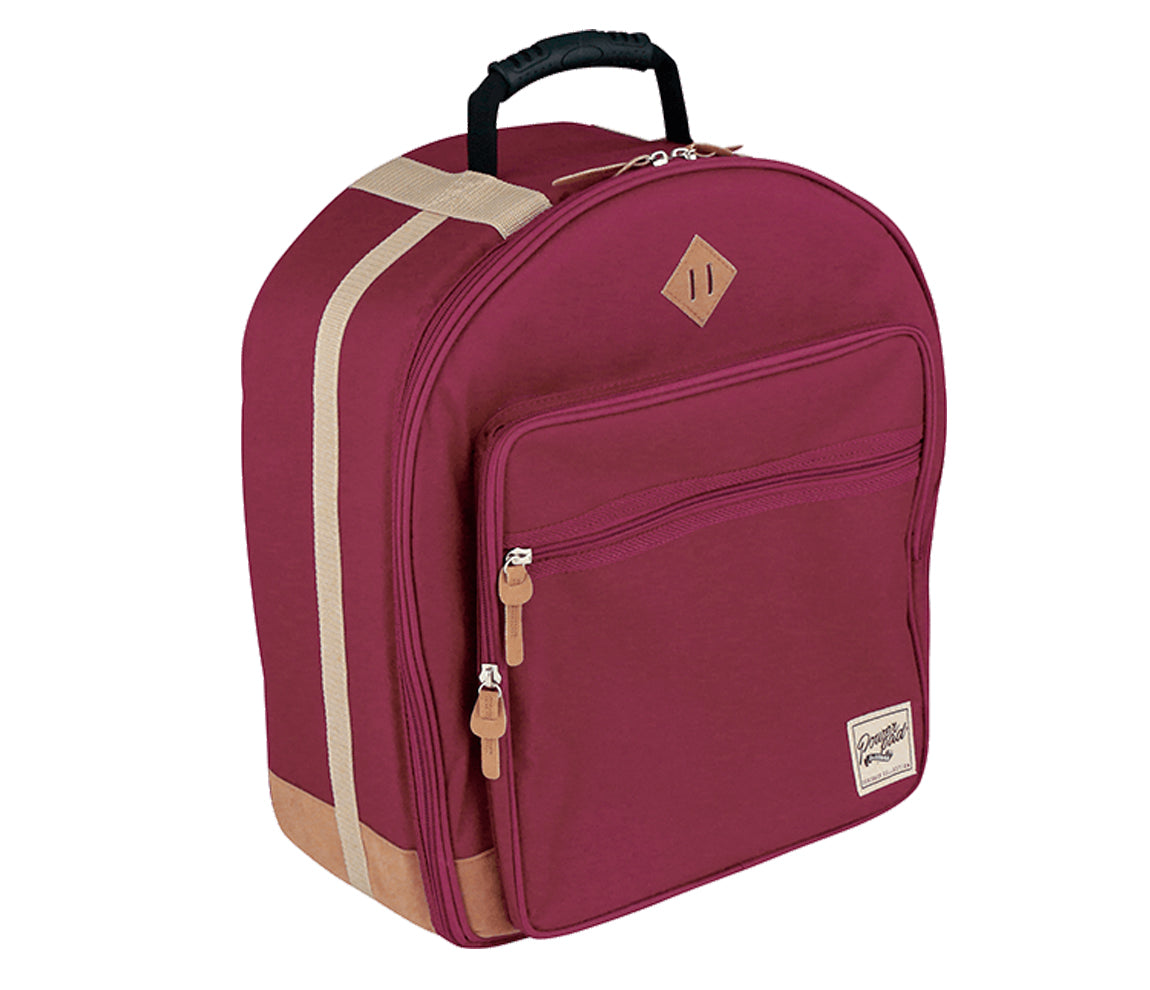 TAMA Powerpad Designer Snare Drum Bag - Wine Red, Tama, Snare Drum Bags and Cases, Wine Red, 14" x 6.5", Bags and Cases
