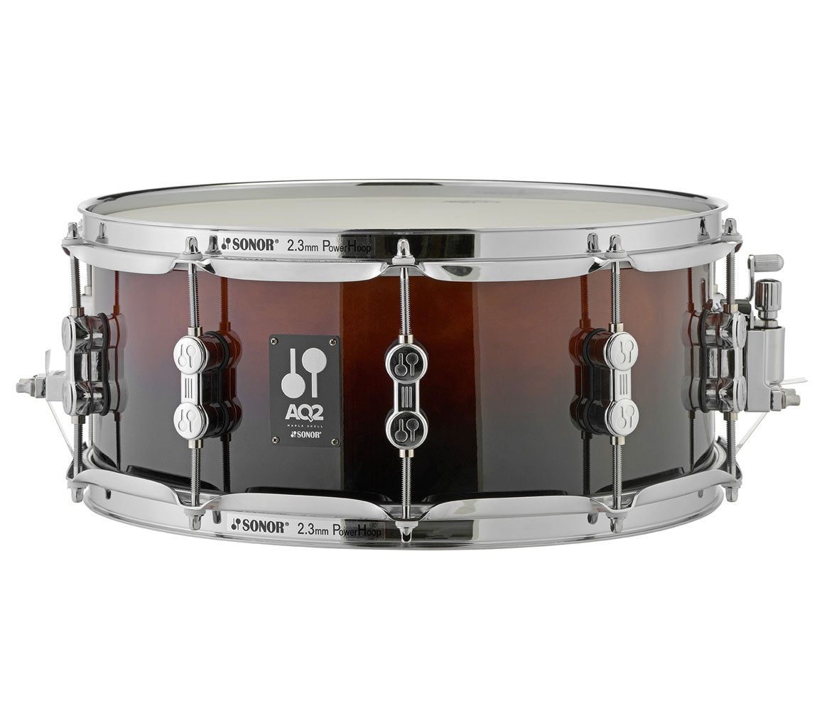 Sonor AQ2 Martini Set 4-Piece 14" Shell Pack in Brown Fade, Sonor Drums, Sonor, Acoustic Drum Kits, Maple, Brown Fade, Drum Lounge, 4-Piece Shell Pack, AQ2,