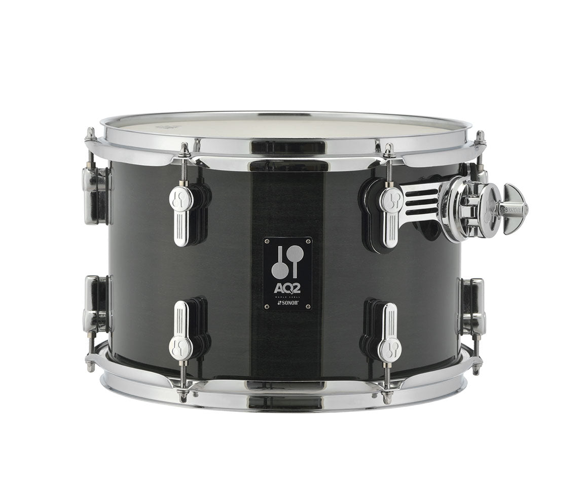 Sonor AQ2 Martini Set 4-Piece 14" Shell Pack in Transparent Stain Black, Sonor Drums, Sonor, Acoustic Drum Kits, Maple, Transparent Stain Black, Drum Lounge, 4-Piece Shell Pack, AQ2,