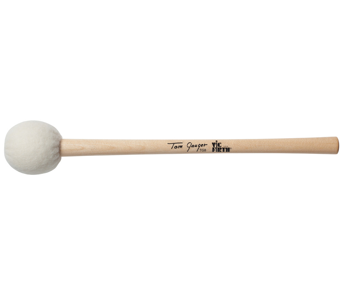 Vic Firth Tom Gauger Bass Drum Beater -- Staccato, Vic Firth, Beaters, Maple