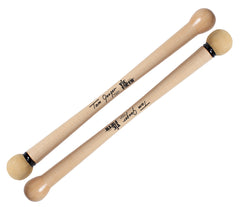 Vic Firth Tom Gauger Bass Drum Beater -- Chamois/Wood