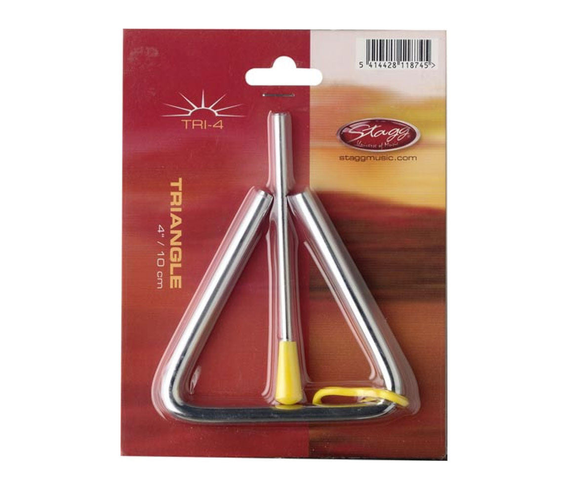 Stagg 4" Triangle With Beater TRI-4 Triangle