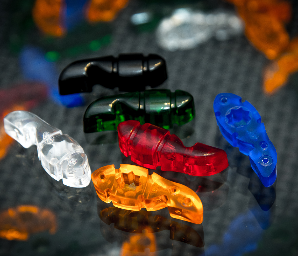 Tuner Fish Lug Locks Blue 4 Pack