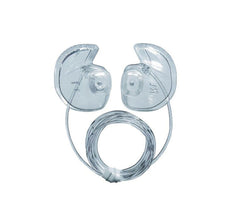Doc's Pro Plugs Vented with Leash (Clear)