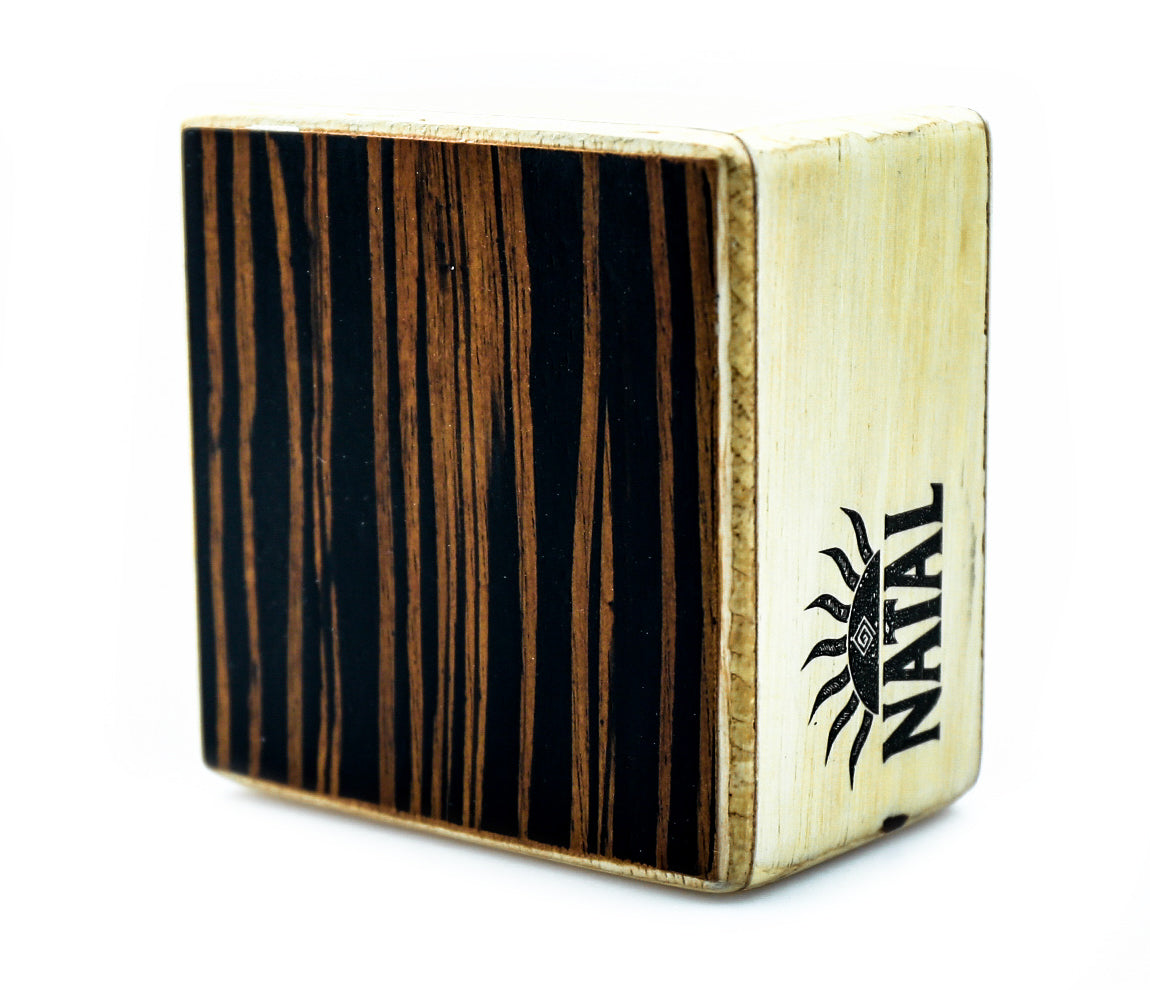 Natal WSK-SQ-E Wood Shaker in Ebony, Wood Shaker, Vendor: Natal, Type: Shakers & Maracas, Finish: Ebony, WSK-SQ-E