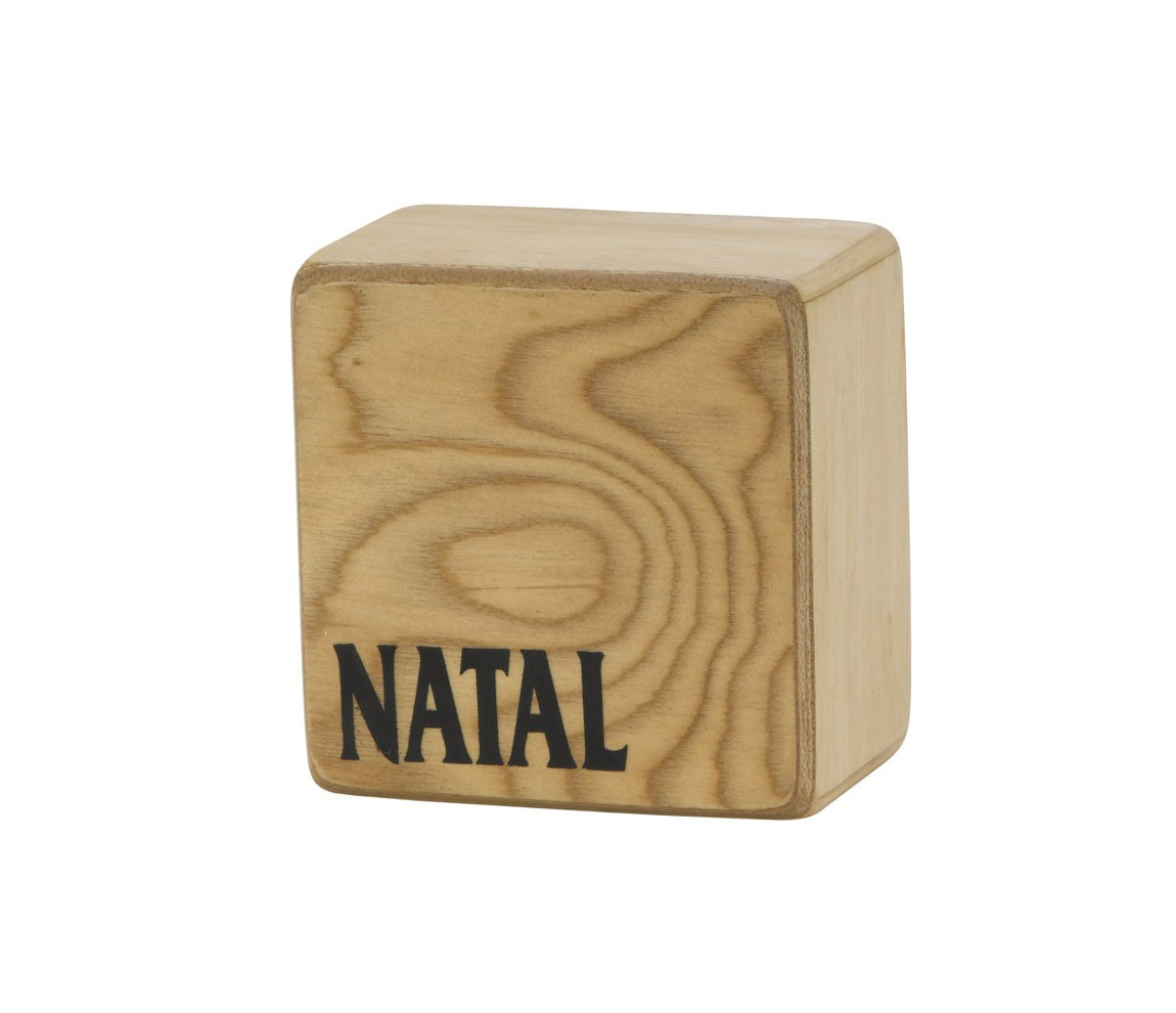 Natal WSK-SQ-MB Square Shaker in Mucha Burl, Vendor: Natal, Type: Shakers, Square Shaker, Finish: Mucha Burl