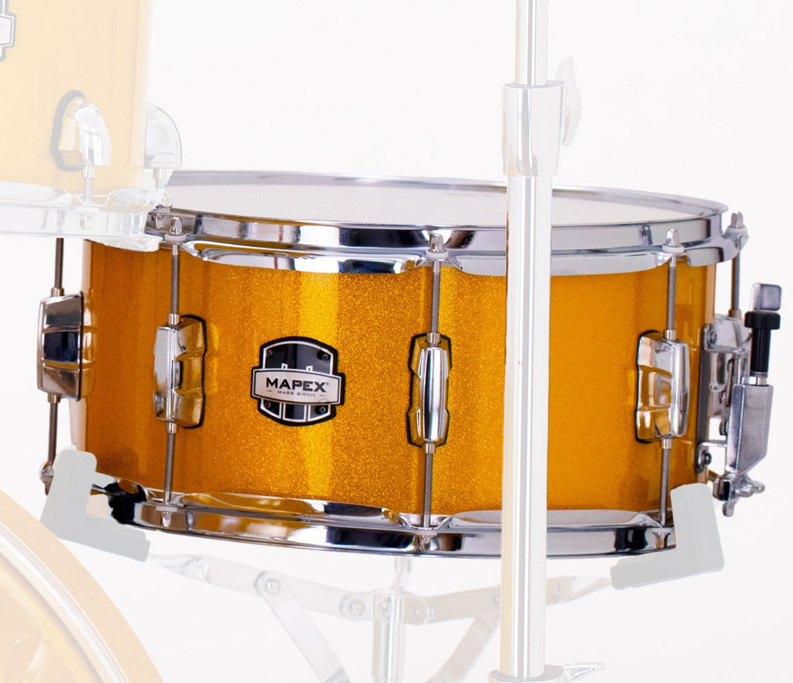 Mapex Mars Birch 14" x 6.5" Snare Drum In Sunflower Sparkle