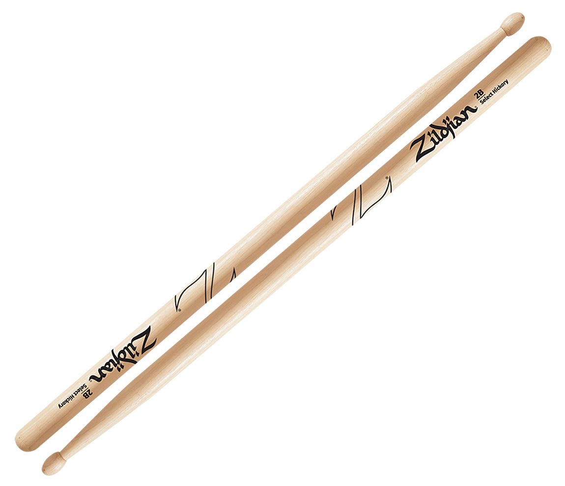 Zildjian 2B Wood Drum Sticks, Zildjian, Drumsticks