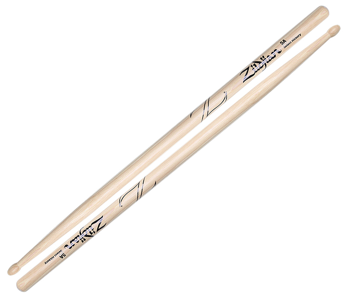 Zildjian 5A Wood Tip Drum Sticks, Zildjian, Drumsticks
