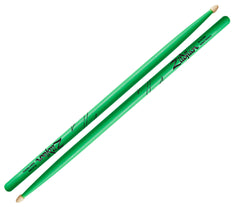 Zildjian 5A Acorn Neon Green Drum Sticks