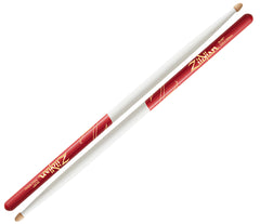 Zildjian 5A Acorn White W/ Red Dip Drum Sticks