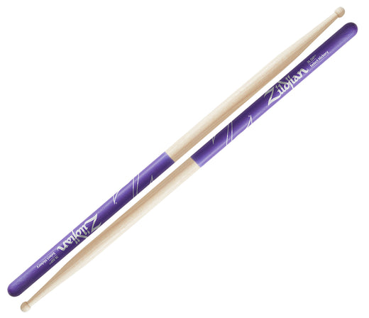 Zildjian 7A Purple Dip Drum Sticks, Zildjian, Drumsticks, Purple
