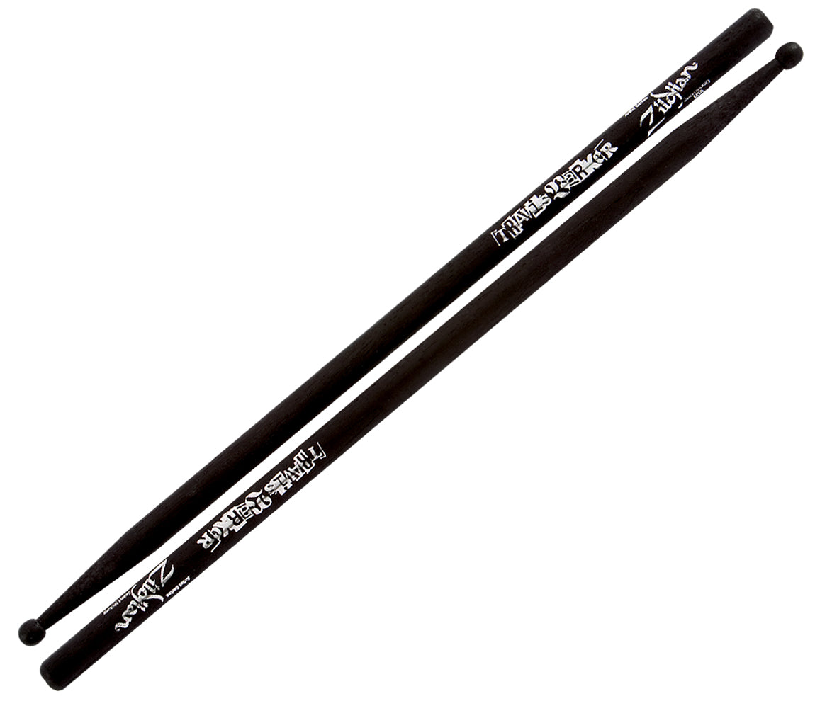 Zildjian Travis Barker Black Artist Series Drum Sticks, Zildjian, Drumsticks, Black