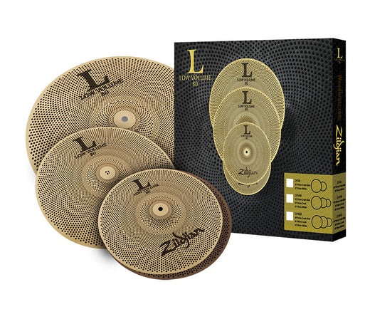 Zildjian Gen 16 L80 Low Volume Cymbal Box Set - 468, Zildjian, Cymbal Box Sets, L80, Low Volume
