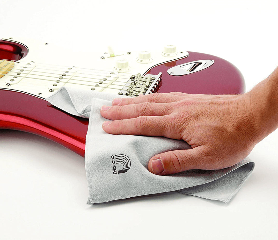 Daddario Micro-Fiber Polish Cloth, Daddario, Guitar, Not Drums