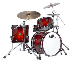 Natal 'The Originals' Traditional Jazz Walnut Shell 3 Piece in Natural Walnut