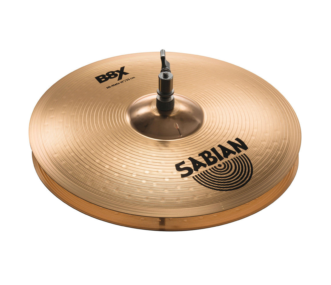 Sabian B8X 14" Bronze Hi Hats (Pair)