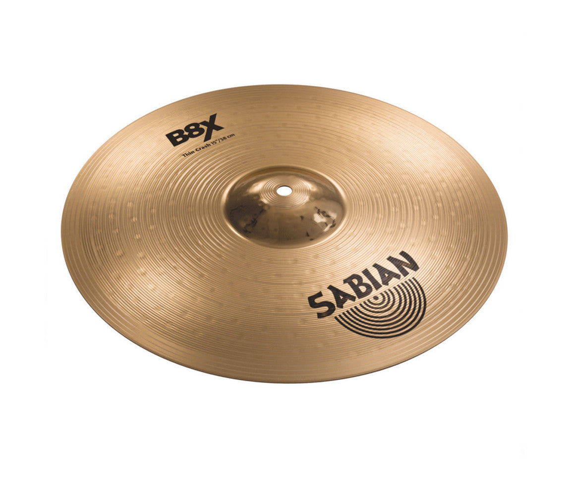 Sabian B8X 15" Thin Crash Cymbal