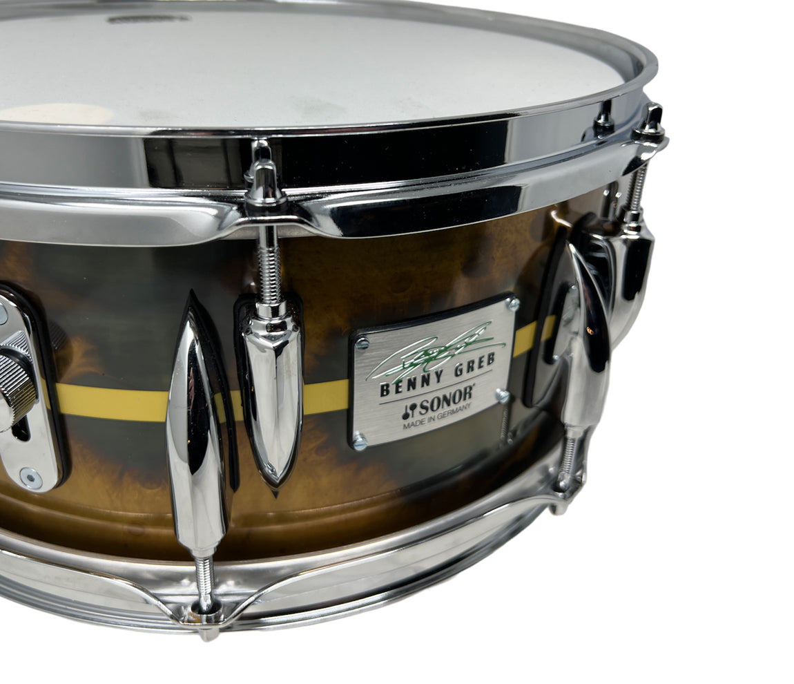 Sonor Benny Greb Signature Series 13" x 5.75" Brass Snare Drum
