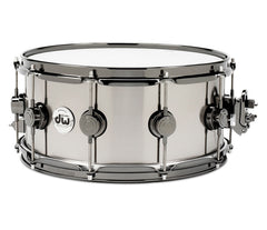 DW Collectors Series Black Ti Snare Drum w/ Black Nickel Hardware