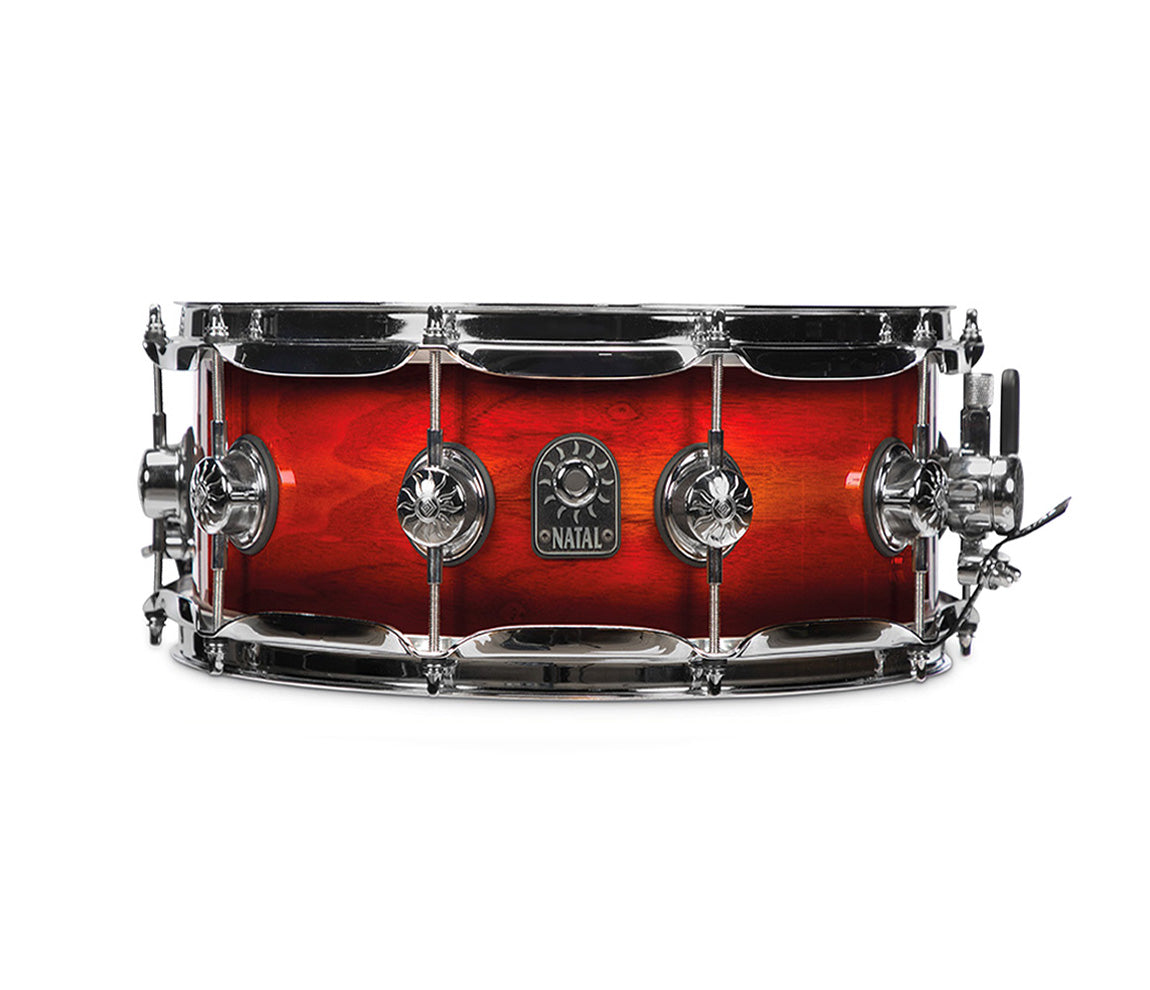 Natal Originals Walnut 13" x 6.5" Snare Drum in Sunburst, Natal, Snare Drum, Sunburst, 13" x 6.5", Drum Loung